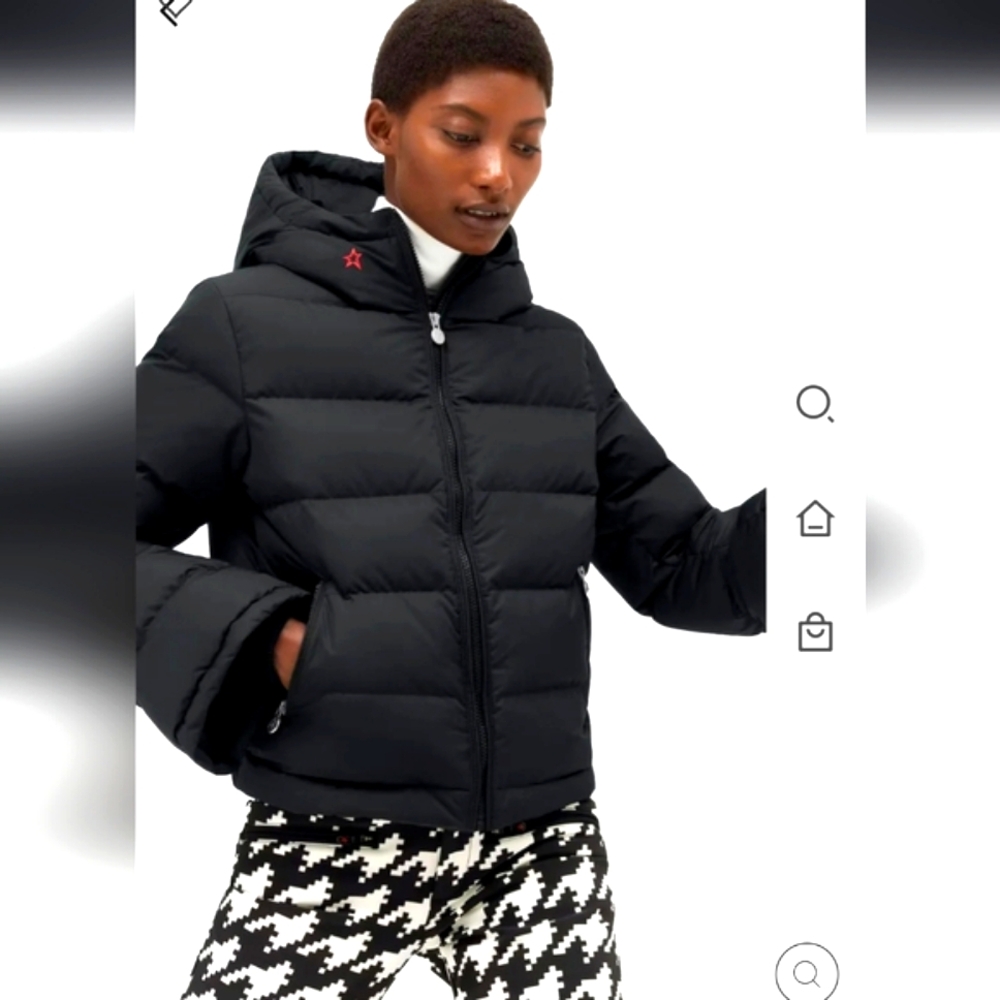 Perfect Moment Polar Ski Jacket Balck Perfect Moment Polar Flare Down Ski Jacket